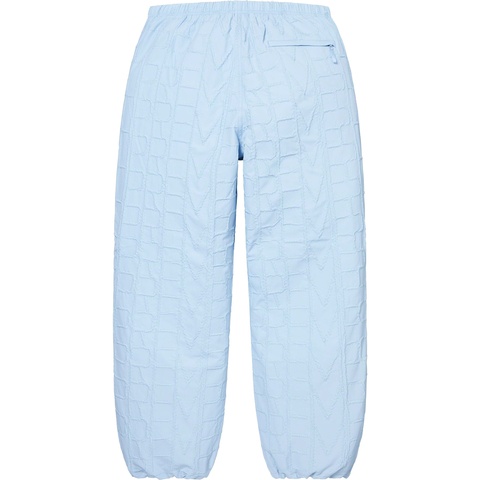 Supreme Repeat Stitch Track Pant - Light Blue