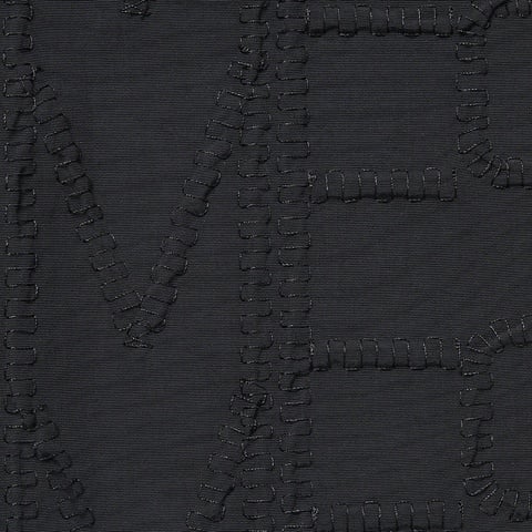 Supreme Repeat Stitch Track Pant - Black