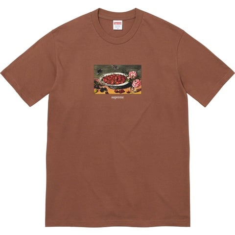 Supreme Strawberries Tee - Brown