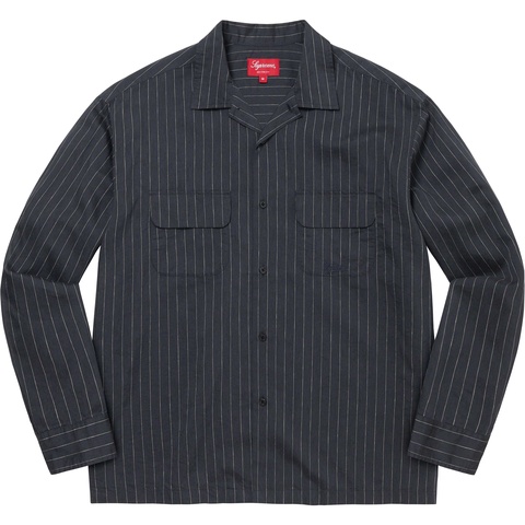 Pinstripe Linen Shirt - spring/summer 2023 - Supreme