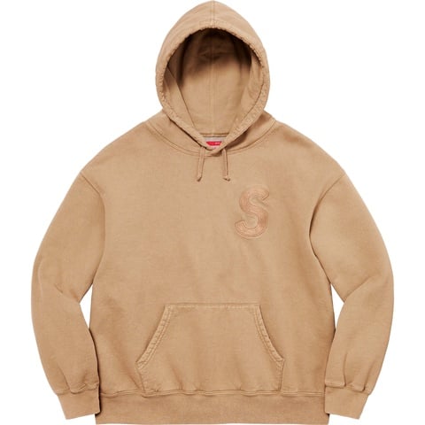 Overdyed S Logo Hooded Sweatshirt - Supreme