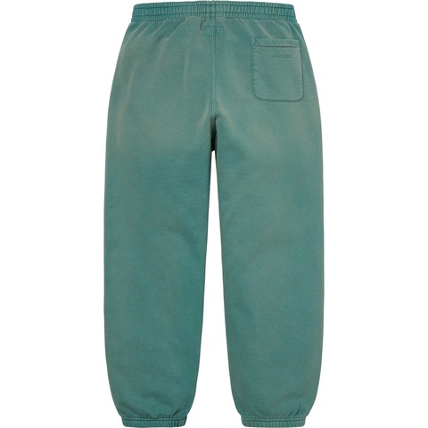 Supreme Overdyed S Logo Sweatpant - Teal