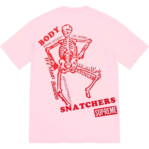Supreme Body Snatchers Tee - Light Pink