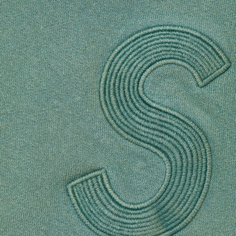 Overdyed S Logo Hooded Sweatshirt - Supreme