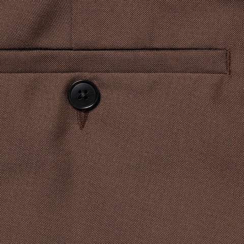 Supreme Wool Trouser Short - Brown
