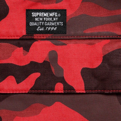 Supreme Cargo Pant - Red Camo