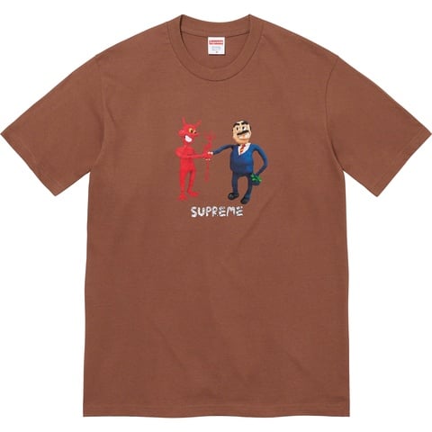 Supreme Business Tee - Brown