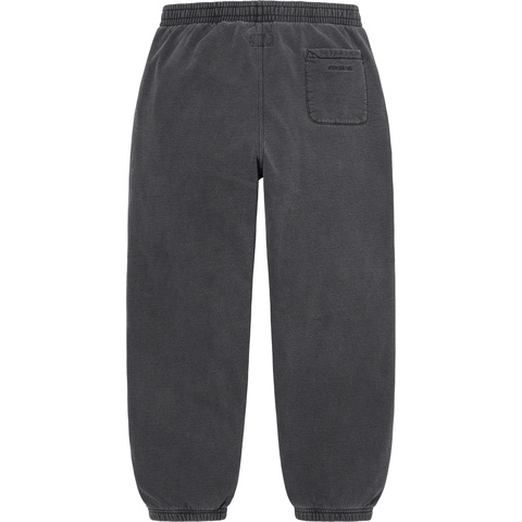 Supreme Overdyed S Logo Sweatpant - Black
