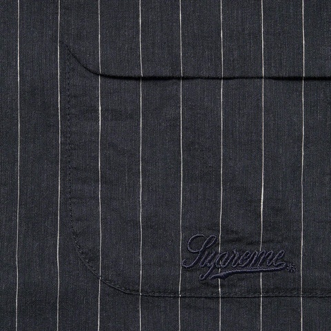 Pinstripe Linen Shirt - spring/summer 2023 - Supreme