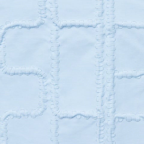 Supreme Repeat Stitch Anorak - Light Blue