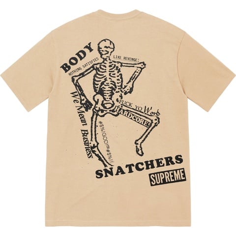Supreme Body Snatchers Tee - Khaki