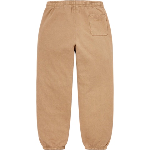 Supreme Overdyed S Logo Sweatpant - Tan