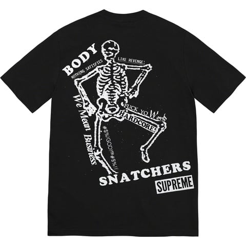 Supreme Body Snatchers Tee - Black