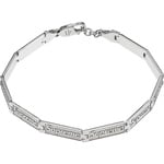 Supreme Supreme Jacob & Co Logo Link Bracelet (Sterling Silver) (SS23)