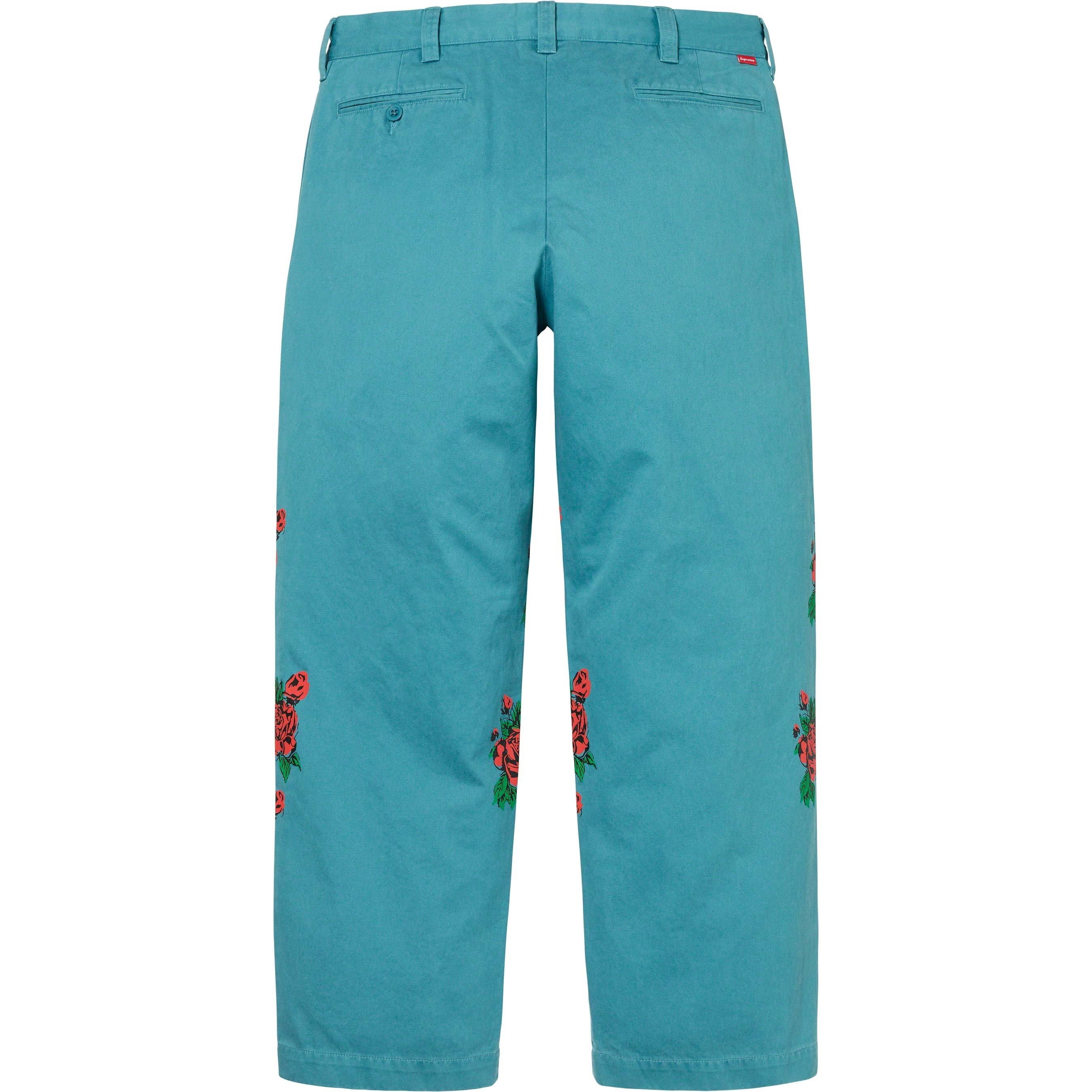 Supreme Destruction of Purity Chino Pant (SS23) - Teal - $198