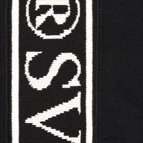 Supreme Roman Zip Up Hooded Sweatshirt - Black