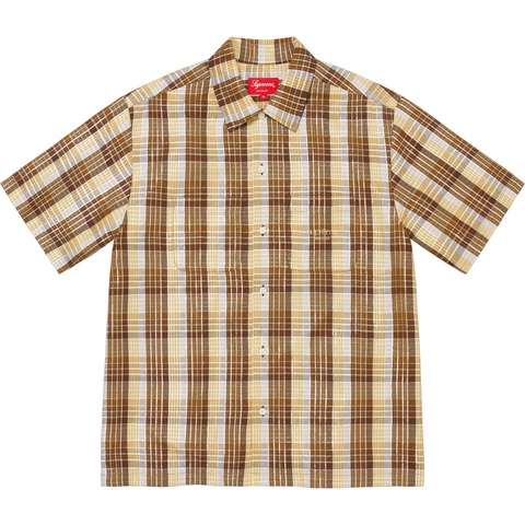 Metallic Plaid S/S Shirt - spring/summer 2023 - Supreme