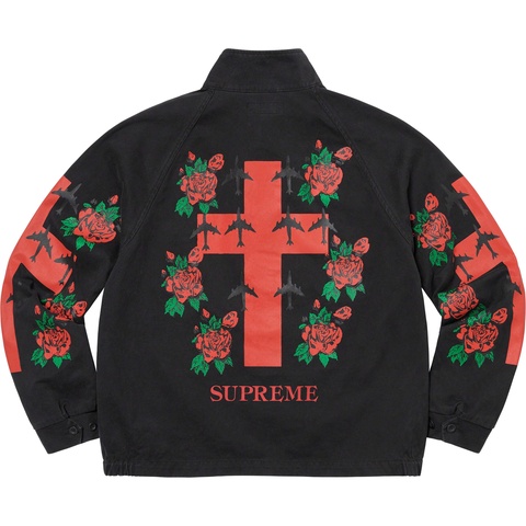 Supreme Destruction of Purity Harrington Jacket - Black