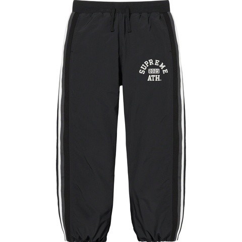 Supreme Appliqué Track Pant - Black