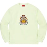 Supreme Crest Crewneck (SS23) - Light Green