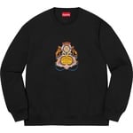 Supreme Crest Crewneck (SS23) - Black