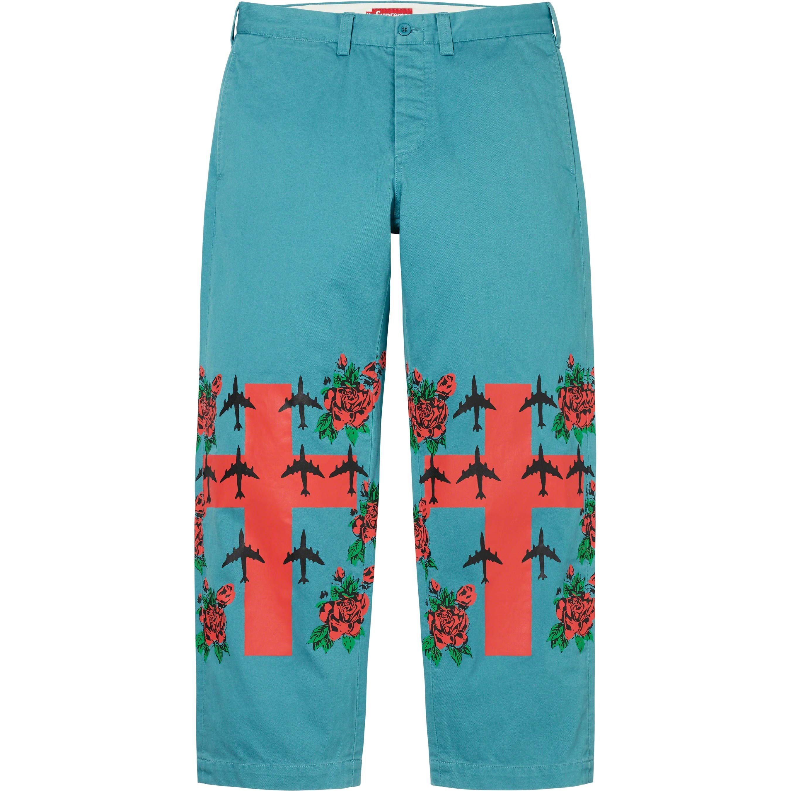 Supreme Destruction of Purity Chino Pant (SS23) - Teal - $198