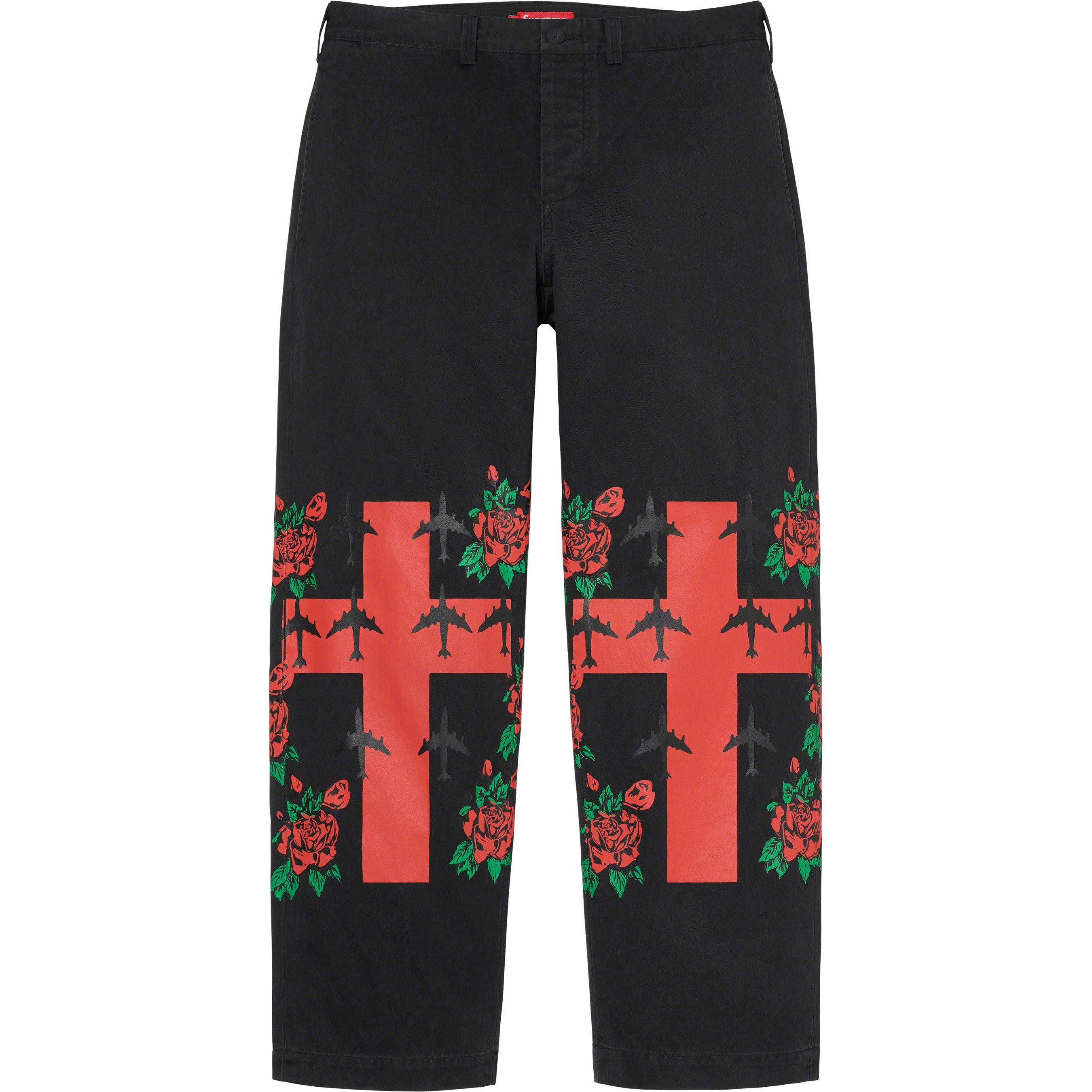 Supreme Destruction of Purity Chino Pant (SS23) - Black - $198