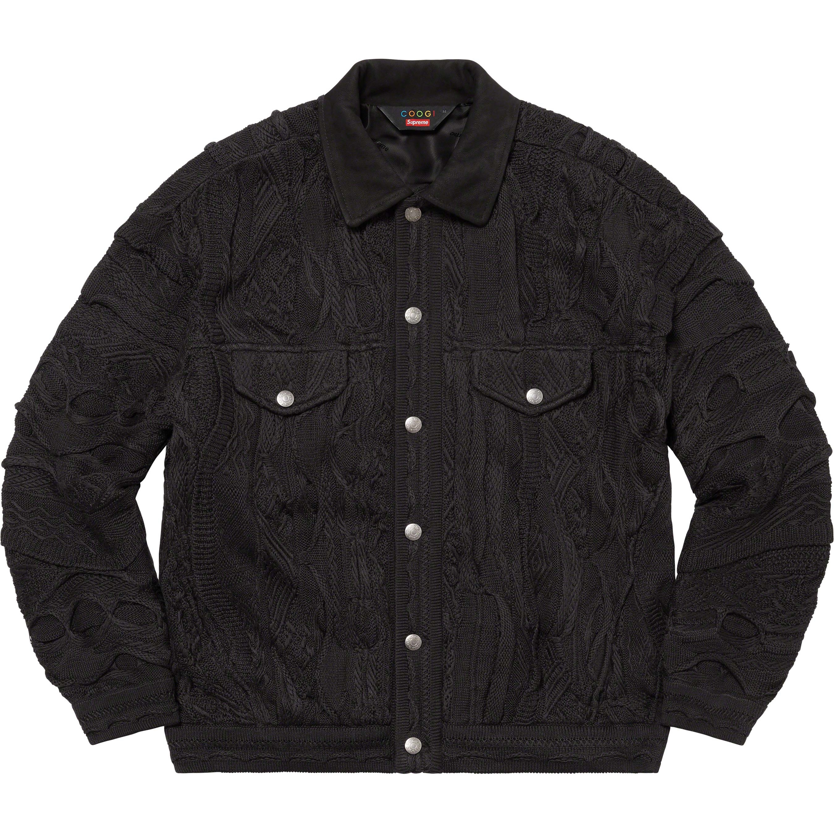 Supreme Supreme Coogi Trucker Jacket (SS23) - Black - $368