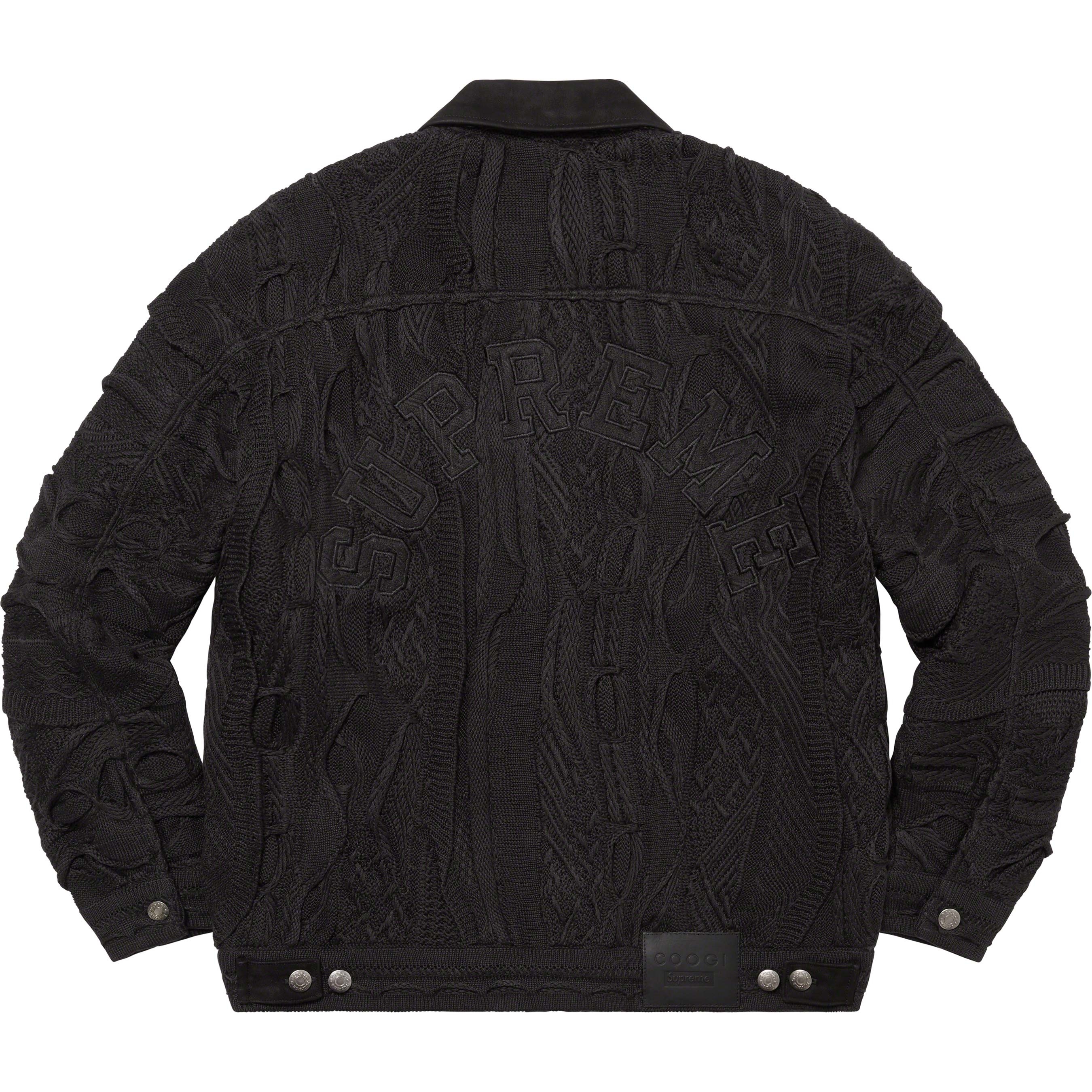 Supreme Supreme Coogi Trucker Jacket (SS23) - Black - $368