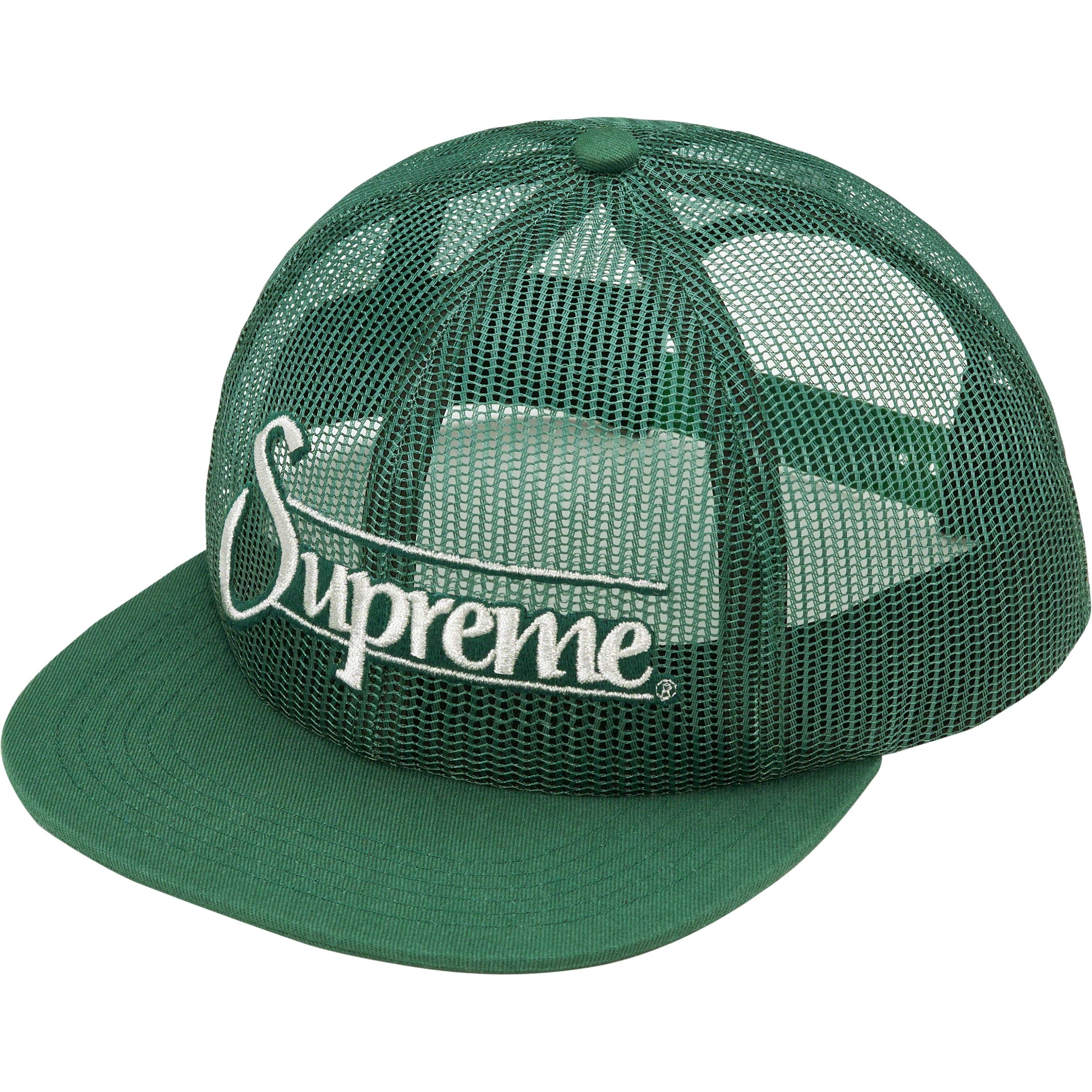 Supreme Mesh 6-Panel (SS23) - Green - $48