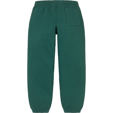 Supreme Micro Quilted Sweatpant - Dark Pine