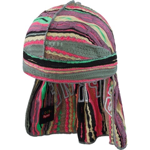 帽子 Supreme Coogi Durag Supreme®/Coogi® Durag - spring/summer 2023 - Supreme