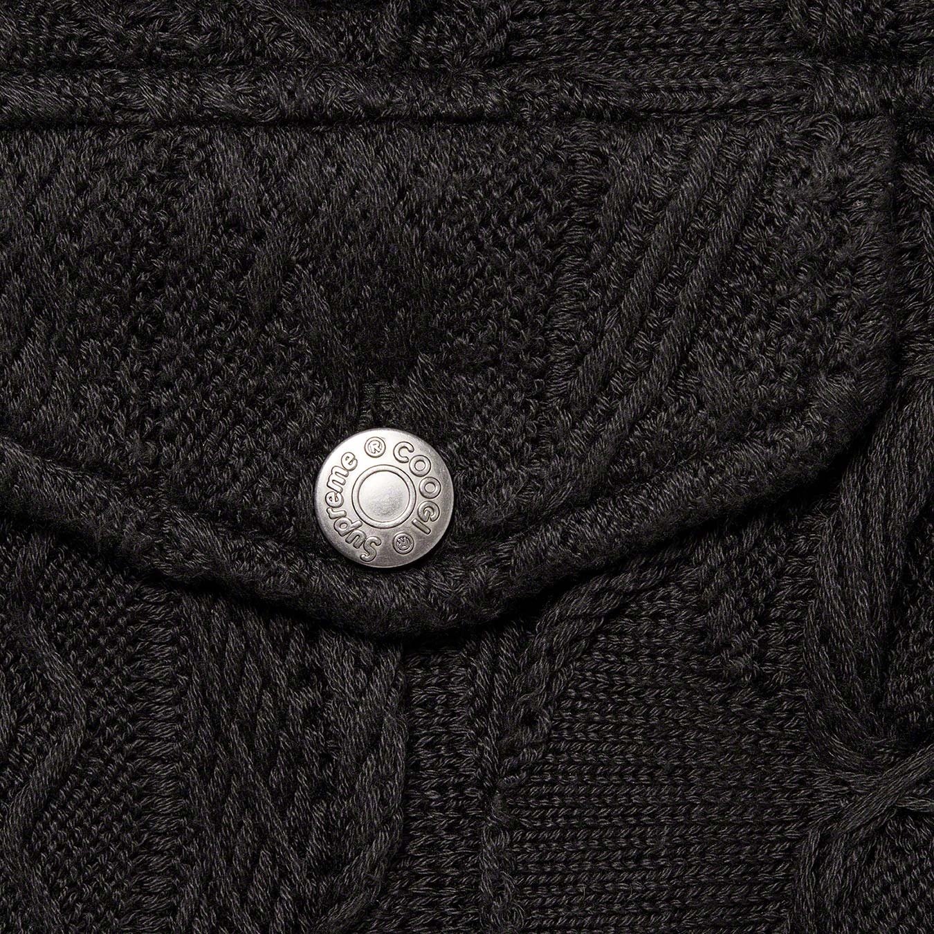 Supreme Supreme Coogi Trucker Jacket (SS23) - Black - $368