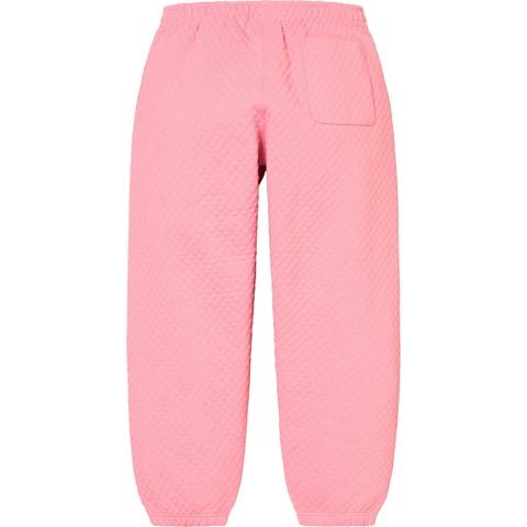 Supreme Micro Quilted Sweatpant - Dusty Pink