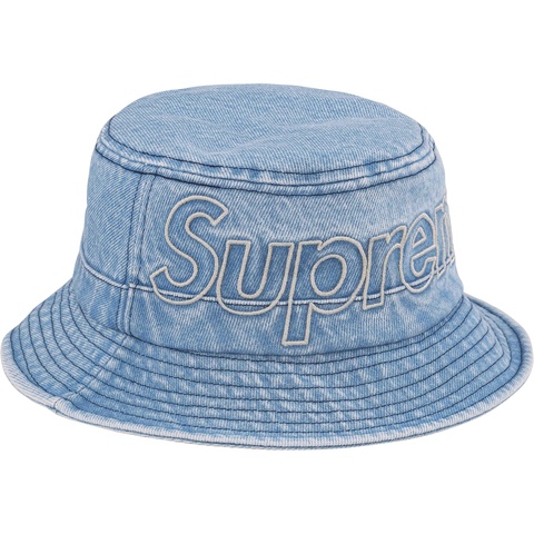 帽子 Supreme 23SS OUTLINE CRUSHER Supreme Bucket Hat ,PUP Men's 23SS OUTLINE CRUSHER , Small/Medium