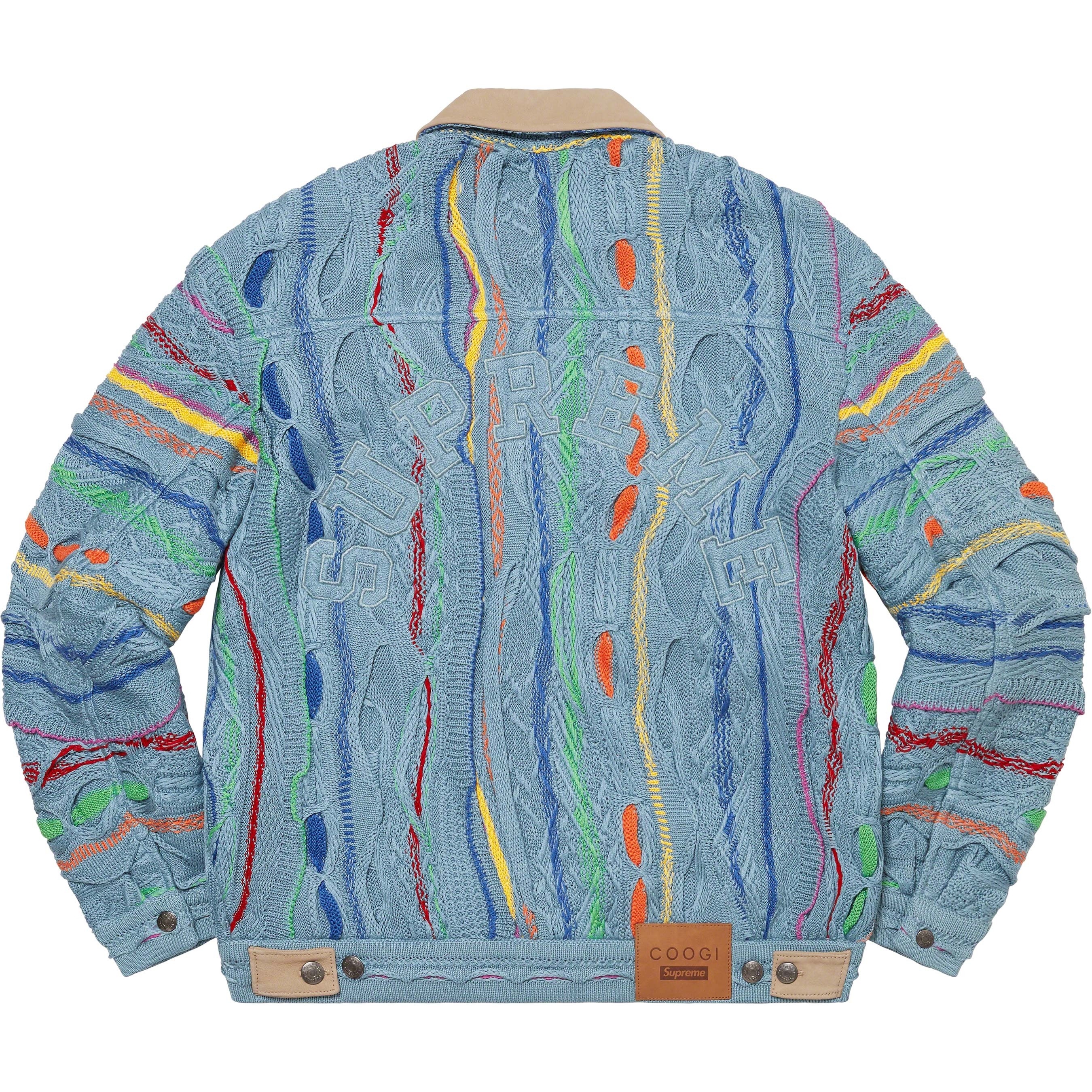 Supreme Supreme Coogi Trucker Jacket (SS23) - Blue - $368