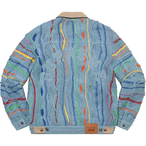 Supreme Supreme®/Coogi® Trucker Jacket - Blue