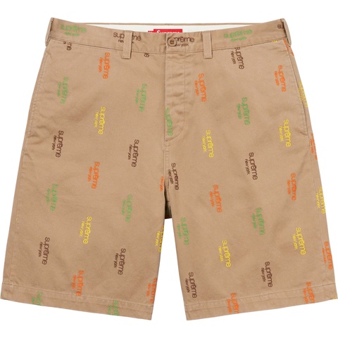 Classic Logo Chino Short - spring/summer 2023 - Supreme