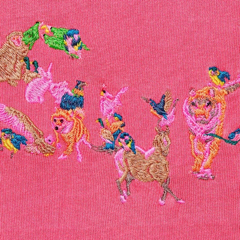 Supreme Animal Kingdom S/S Top - Magenta
