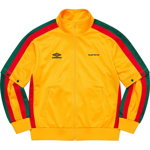 Supreme Supreme®/Umbro Snap Sleeve Jacket - Yellow