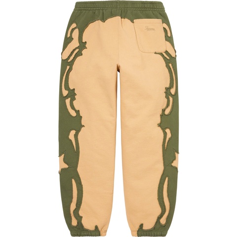 Supreme Western Cut Out Sweatpant - Dark Tan