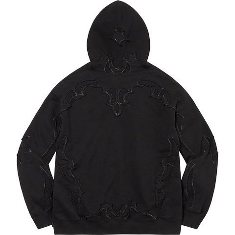 Supreme Western Cut Out Hooded Sweatshirt - Black