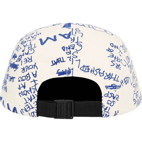 Supreme Gonz Poems Camp Cap - White