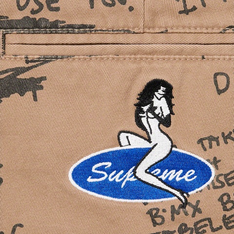 Supreme Gonz Poems Chino Pant - Khaki