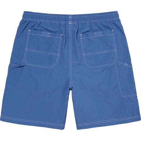 Supreme Nylon Painter Short - Pale Blue