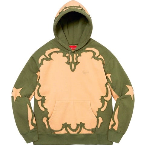 Western Cut Out Hooded Sweatshirt - Supreme