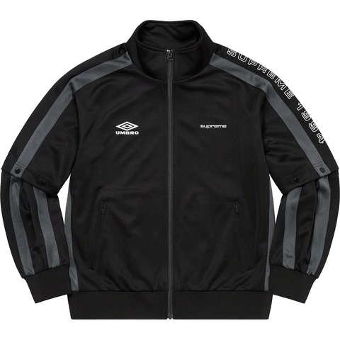 Supreme Supreme®/Umbro Snap Sleeve Jacket - Black