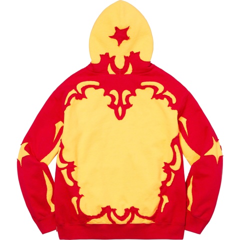 Supreme Western Cut Out Hooded Sweatshirt - Gold