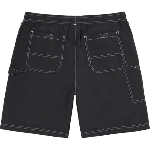 Supreme Nylon Painter Short - Black