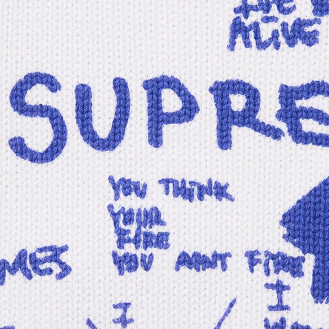 Gonz Poems Sweater - spring/summer 2023 - Supreme